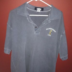 Vintage 2000’s NBA entertainment collared shirt